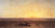 Gustave Guillaumet The Sahara(or The Desert) oil on canvas